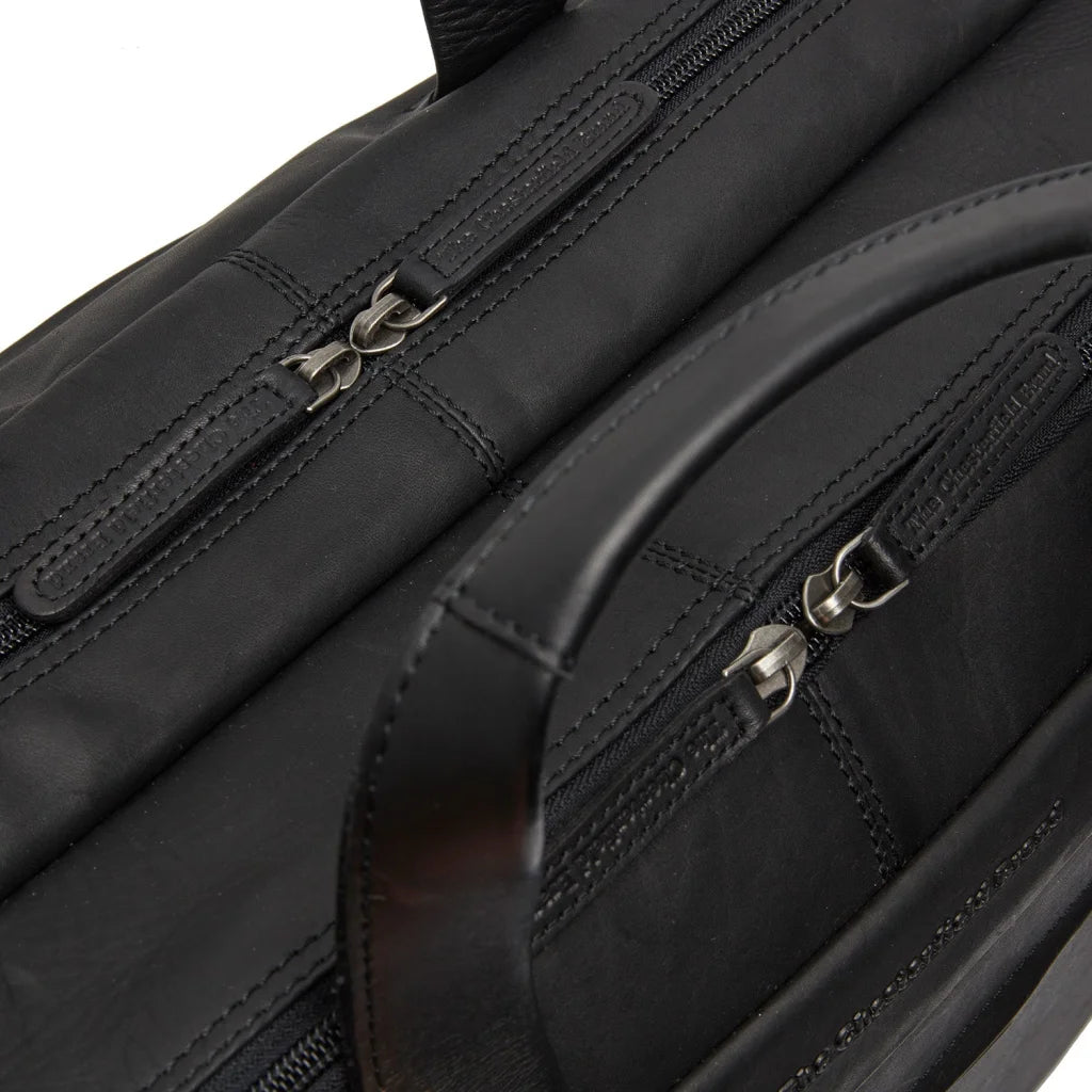 Lederne Laptoptasche - The Chesterfield Brand Ryan Schwarz