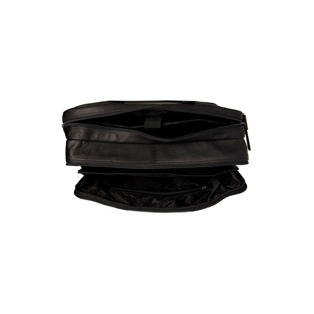 Lederne Laptoptasche - The Chesterfield Brand Ryan Schwarz