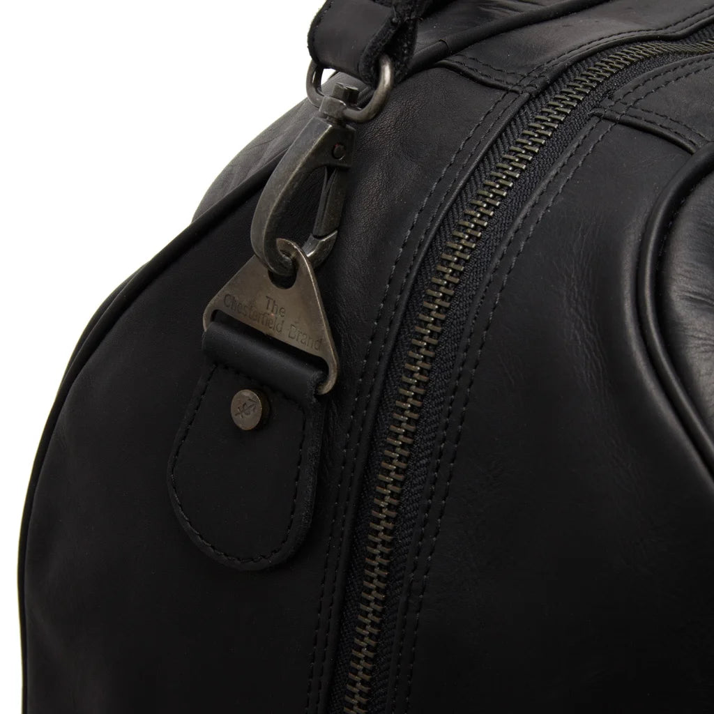 Lederner Reisetasche - The Chesterfield Brand Liam Schwarz