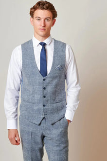 Marc Darcy – Weste Kris Sky Blue