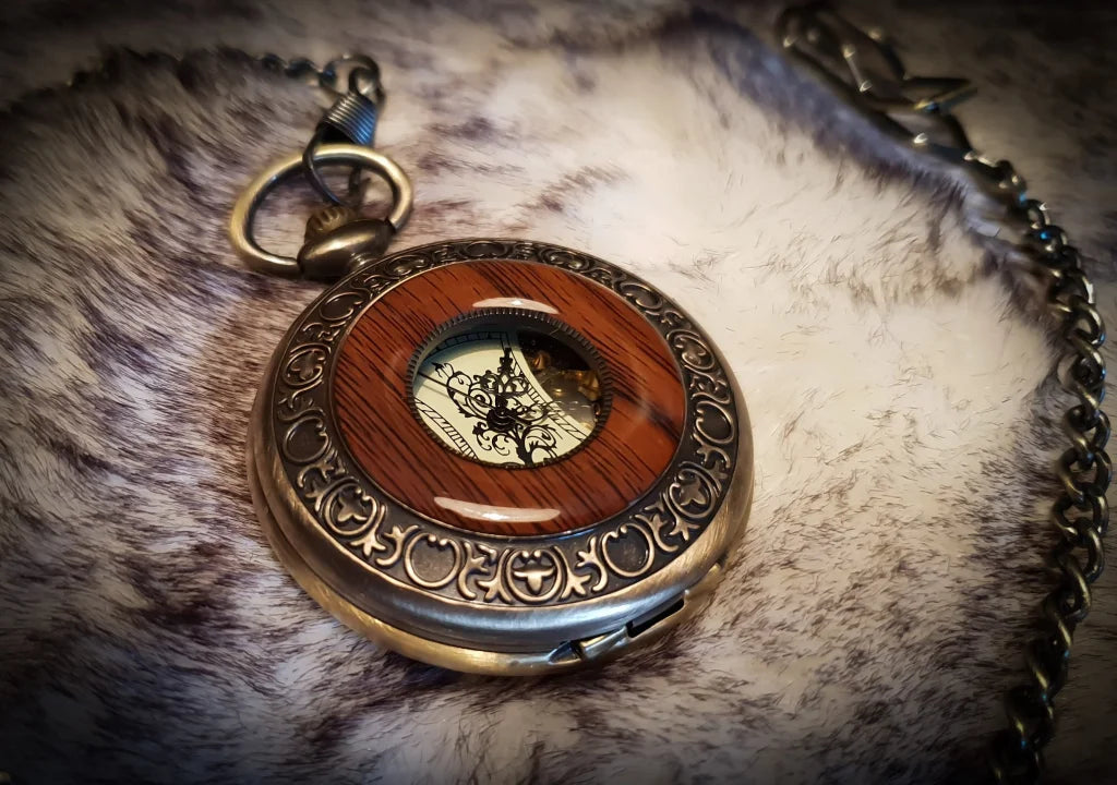 Tommy Shelby Woodstyle Pocket Watch - pocketwatch