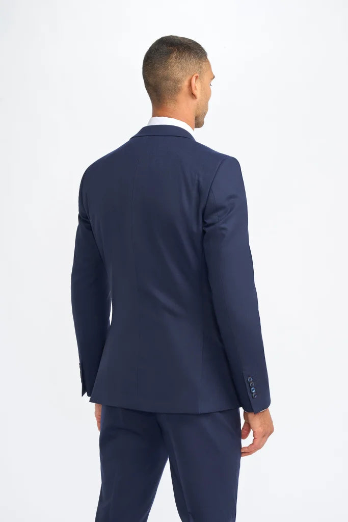 Zweiteiliger Herrenanzug – Cavani James Navy Super 130s